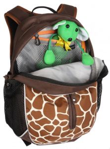 Červený dětský batoh Boll Roo 12 - Mravenci