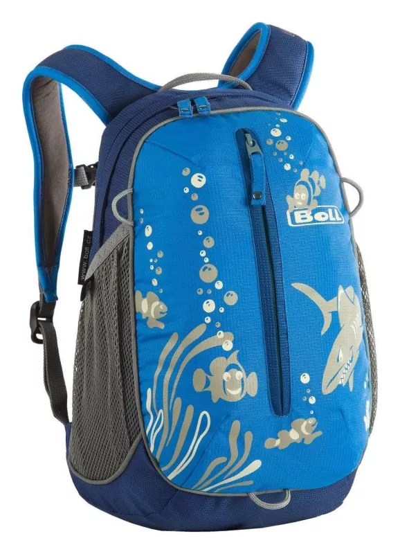 Modrý dětský batoh Boll Roo 12 - Žralok