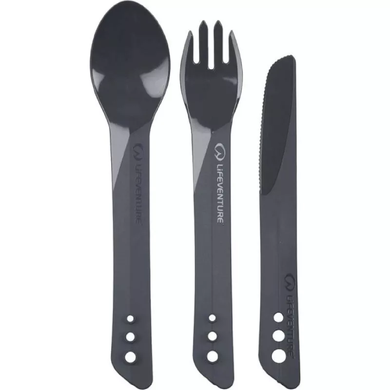 Odolná sada příboru Lifeventure Ellipse Cutlery Set