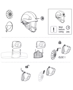 Petzl Kit Adapt - nástavec na čelovku Tikka